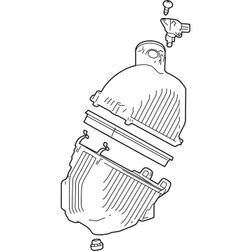 Lexus 17700-F0370 CLEANER ASSY, AIR W