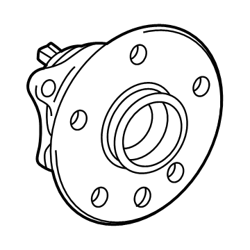 Lexus 42410-47050 HUB & BEARING ASSY