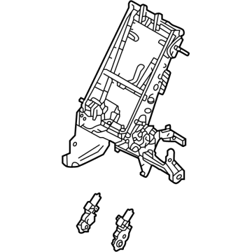 Lexus 71017-48290 FRAME SUB-ASSY, RR S