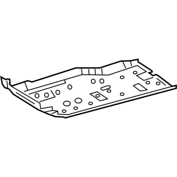 2019 Lexus LC500 Floor Pan - 58112-11030