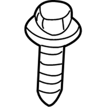 Lexus 90167-40027 Screw, Pan Tapping