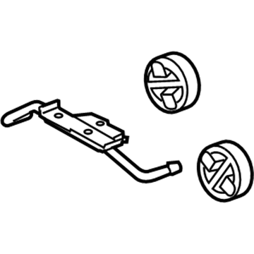 Lexus 17508-31050 Bracket Sub-Assy, Exhaust Pipe NO.3 Support