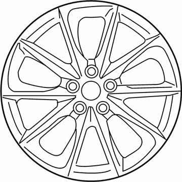 2022 Lexus LC500 Spare Wheel - 4261A-11010