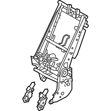 Lexus 71018-48230 FRAME SUB-ASSY, RR S