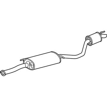 Lexus RX450hL Muffler - 17430-31F60