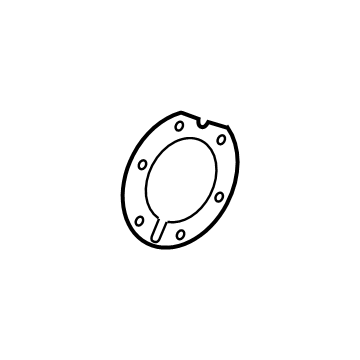 Lexus 42443-60030 GASKET, BRAKE DRUM O