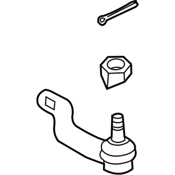 Lexus NX450h+ Tie Rod End - 45460-49095