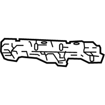 Lexus 52533-78030 Bracket, Front Bumper RETANIER