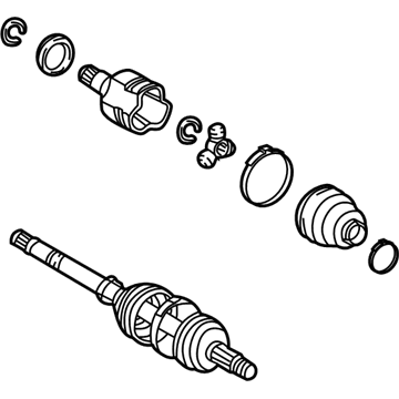 2023 Lexus LS500 Axle Shaft - 43410-50040