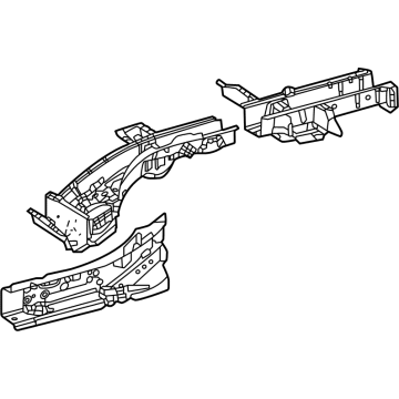 Lexus RZ300e Rear Crossmember - 57602-42190