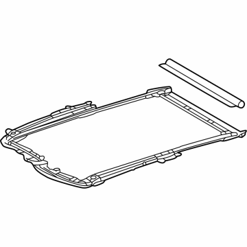 Lexus 63202-48140-C0 RAIL SUB-ASSY, SLIDE