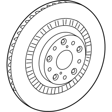 2022 Lexus LC500h Brake Disc - 42431-11020