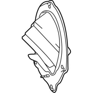 Lexus 45025-60300 COVER SUB-ASSY, STEE