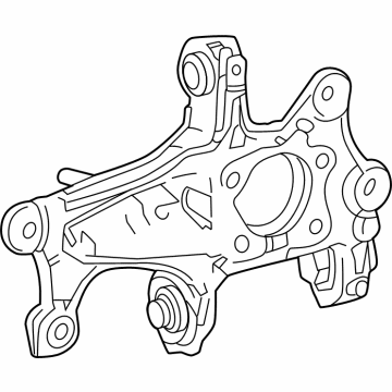 Lexus 42305-46010 CARRIER SUB-ASSY, RR