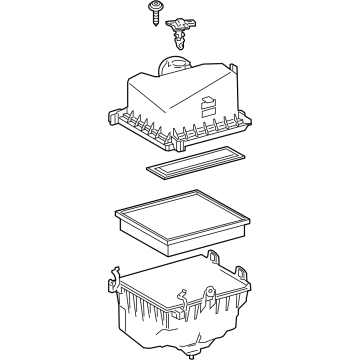 Lexus NX350h Air Filter Box - 17700-25151