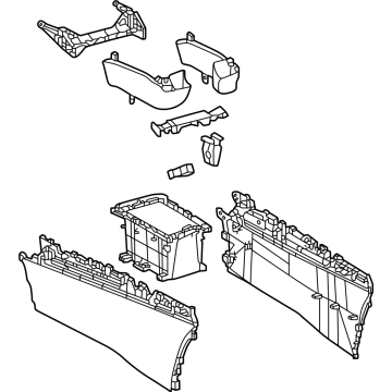 2024 Lexus RX350h Center Console Base - 58910-0E320-C5