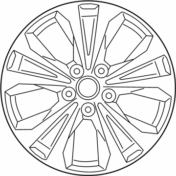 Lexus UX300h Spare Wheel - 4261A-76140