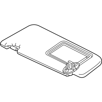 Lexus 74320-0E230-C0 VISOR ASSY, LH