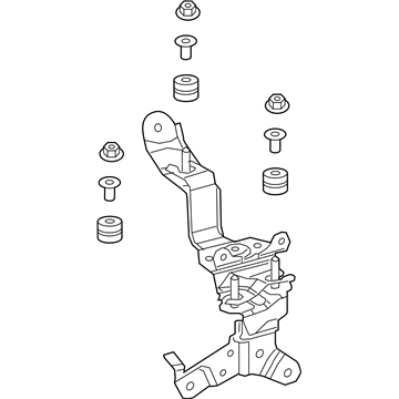 Lexus 44590-33190 Bracket Assembly, Brake