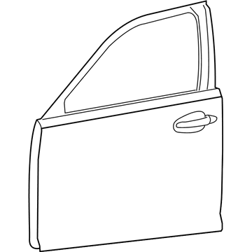 Lexus 67002-50111 Panel Sub-Assembly, Front Door Inside