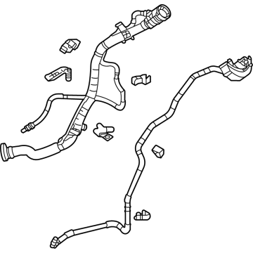 2025 Lexus RX350h Fuel Filler Neck - 77210-0E240