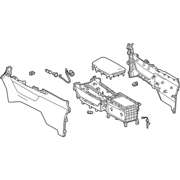 2024 Lexus RZ300e Center Console Base - 58910-46010-C4