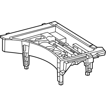 Lexus 64995-0E020 BOX, DECK FLOOR, RH