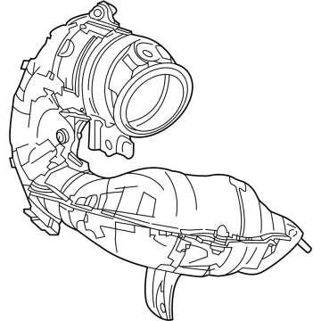 Lexus TX500h Catalytic Converter - 17400-F0050