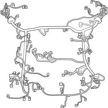 Lexus 82111-46260 WIRE, ENGINE ROOM MA