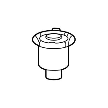 2024 Lexus TX550h+ Crossmember Bushing - 52271-0E120