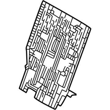 Lexus 71880-0E180-C0 CARPET ASSY, RR SEAT