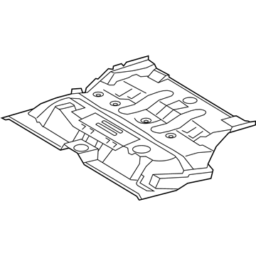 2023 Lexus GX460 Floor Pan - 58211-60100