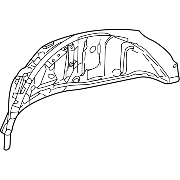 Lexus 61064-46010 EXTENSION SUB-ASSY