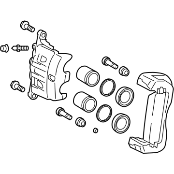 Lexus RX500h Brake Caliper - 47730-0E070