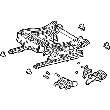 Lexus 72020-48300 ADJUSTER ASSY, FR SE