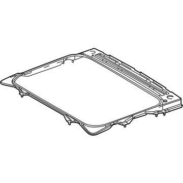 Lexus 63142-F6010 REINFORCEMENT, ROOF