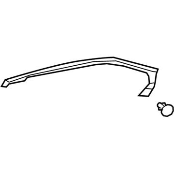 Lexus UX300h Weather Strip - 67887-76020