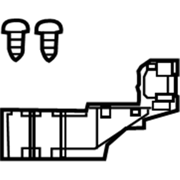 Lexus 81195-50020 RETAINER, HEADLAMP Protector