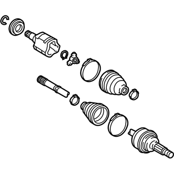 2014 Lexus RX350 Axle Shaft - 42340-0E021