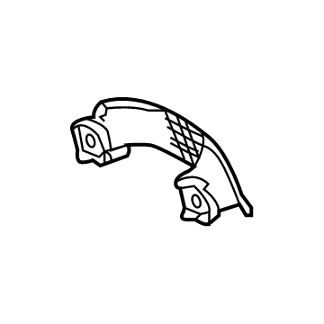 Lexus 73187-24080-B0 Guide, Front Seat Shoulder Belt