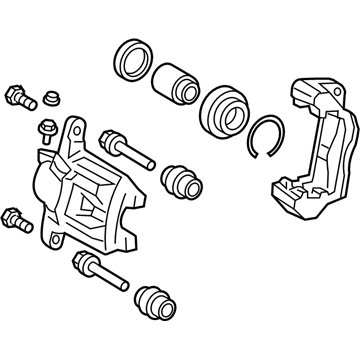 2012 Lexus RX450h Brake Caliper - 47830-0E020