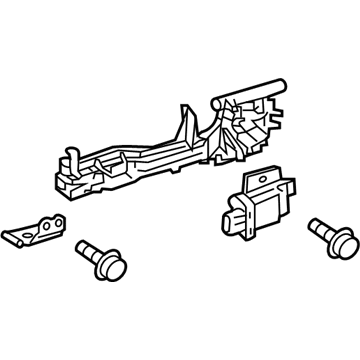 Lexus 69204-60060 Frame Sub-Assy, Rear Door Outside Handle, LH