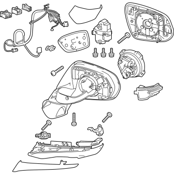 2023 Lexus RZ450e Car Mirror - 87940-46201