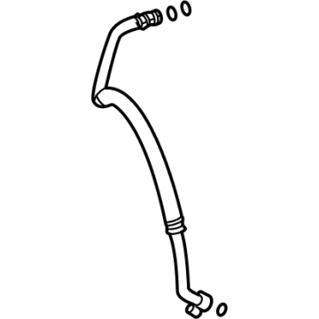 Lexus RX350h A/C Hose - 88704-0E390