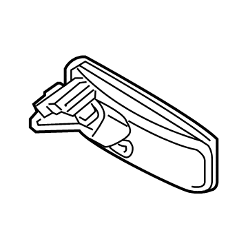 Lexus 87840-0W450 MIRROR ASSY, INNER R