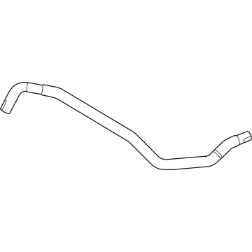 Lexus 16287-25010 HOSE, TURBO WATER, N