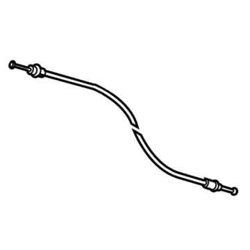 Lexus 69770-60030 Cable Assy, Rear Door Inside Locking