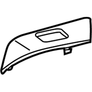 Lexus 74272-48050-F0 Panel, Rear Door ARMREST