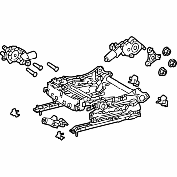 Lexus 72010-48320 ADJUSTER ASSY, FR SE