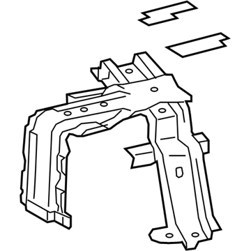 Lexus 74404-78030 Clamp Sub-Assy, Battery